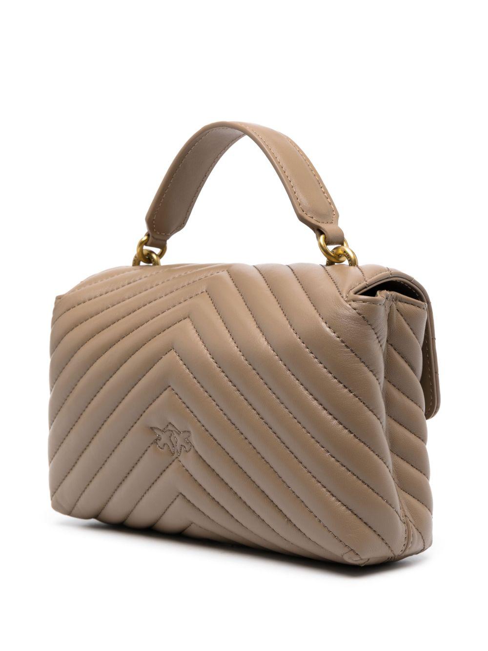Classic Lady Love Bag Puff Chevron 100044 A0GKD01Q PINKO 