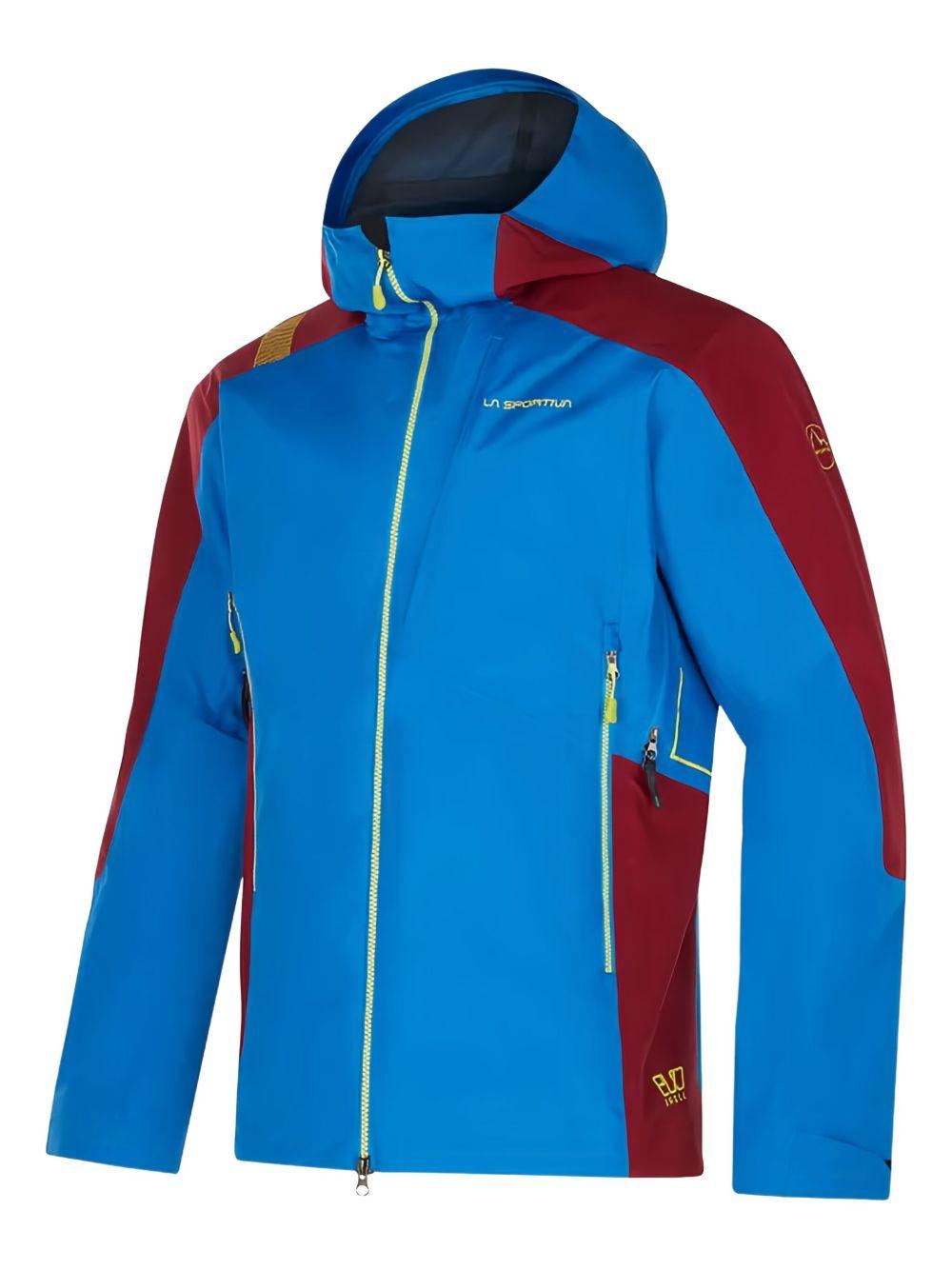Crossridge Evo Shell jacket L86634320 ELECTRIC BLUE/SANGRIA LA SPORTIVA 