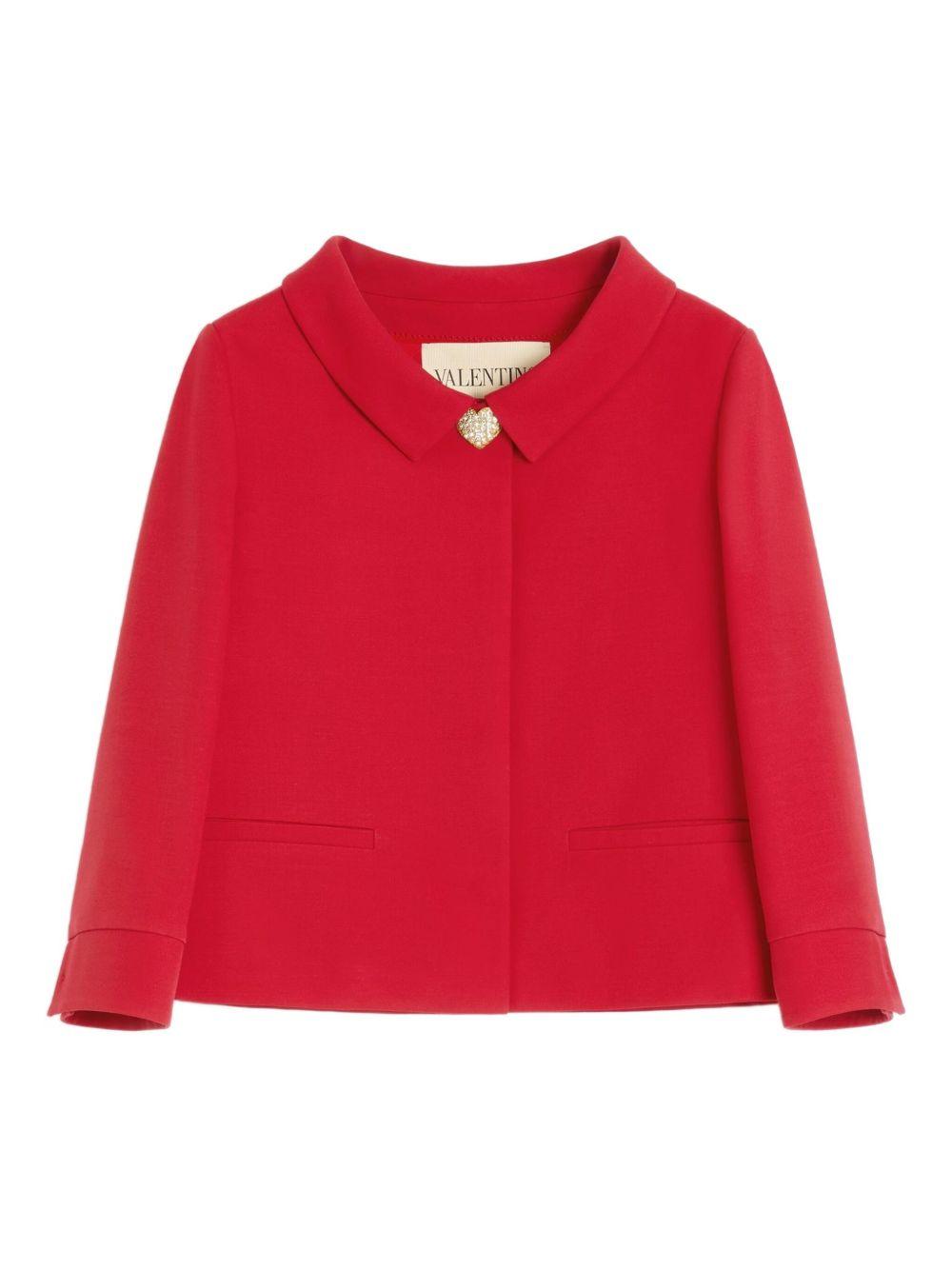 Crepe Couture jacket<BR/><BR/> 7B3CE3Y01CF R9M VALENTINO GARAVANI 