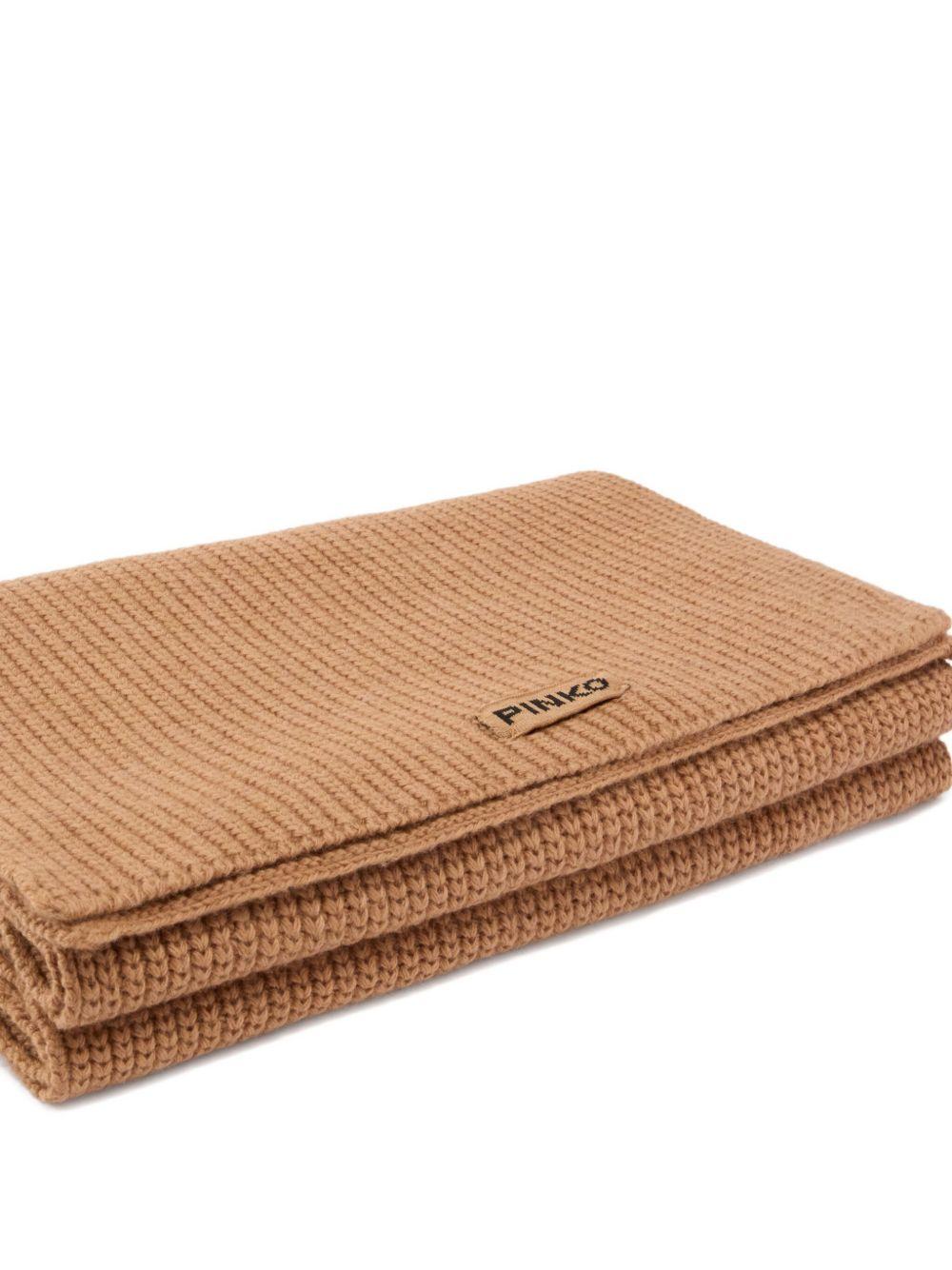 Wool blend ribbed scarf 105996 A2Z4D23 PINKO 