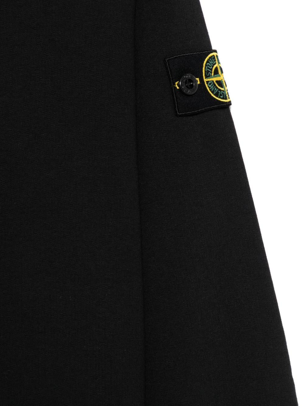 Compass-badge sweatshirt<BR/><BR/><BR/> 61000 11V0029 STONE ISLAND KIDS 