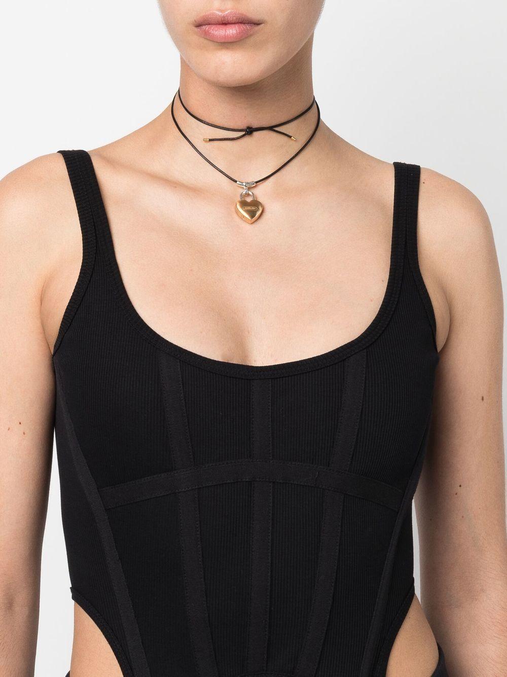 Gold-plated sterling silver necklace BWOB009S22SIL001 7600 AMBUSH 