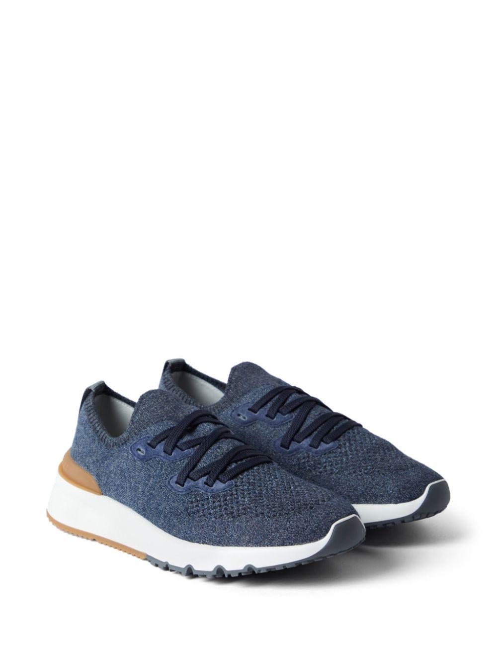 Blue sneakers <BR/><BR/> MZUKISO250 CO250 BRUNELLO CUCINELLI 