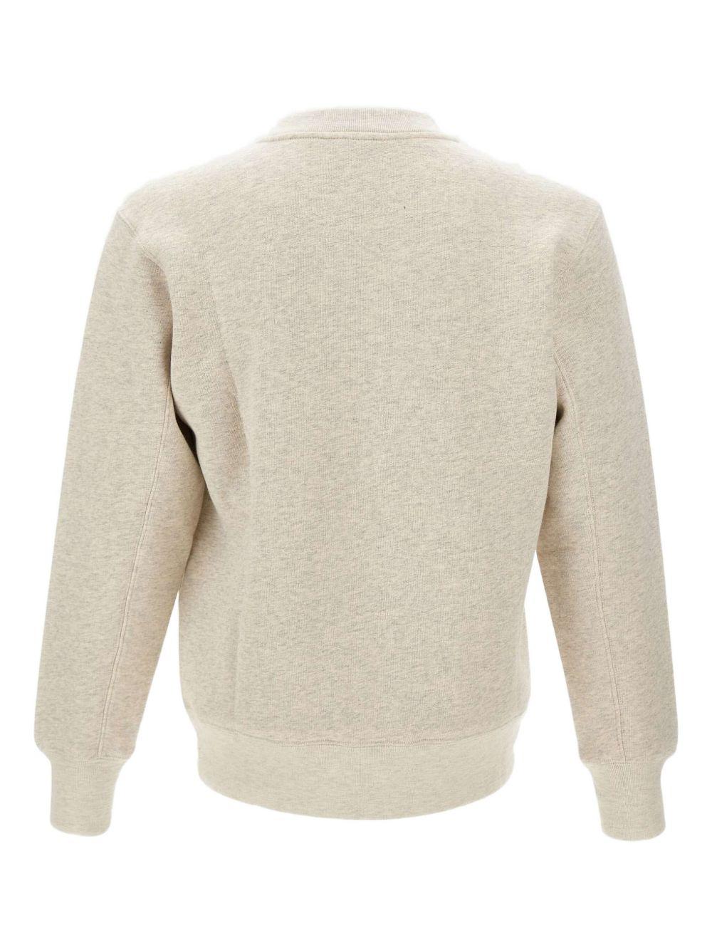 AUTRY X MAISON KITSUNE<BR/>Logo sweater SWPX MK1MKITSUNEMEL AUTRY x MAISON KITSUNÉ 