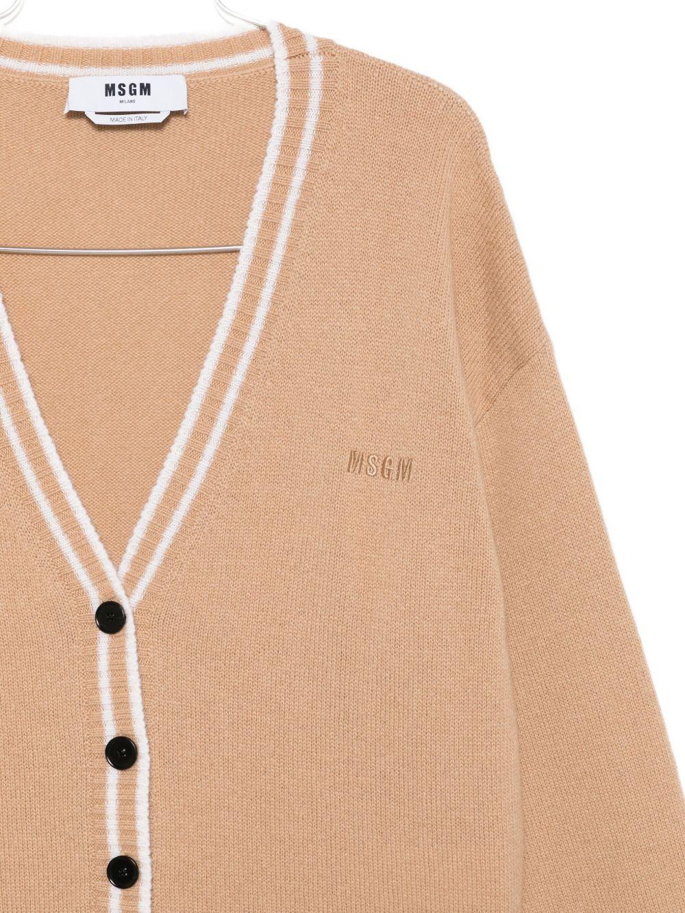 Cardigan with V-neck 3941MDM218 25778523 MSGM 
