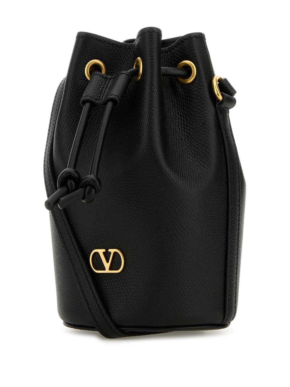 Leather Bucket Bag 7W2P0AJ2SNP 0NO VALENTINO GARAVANI 