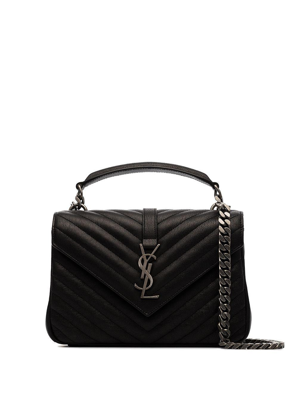 Medium College shoulder bag 600279BRM04 1000 SAINT LAURENT 