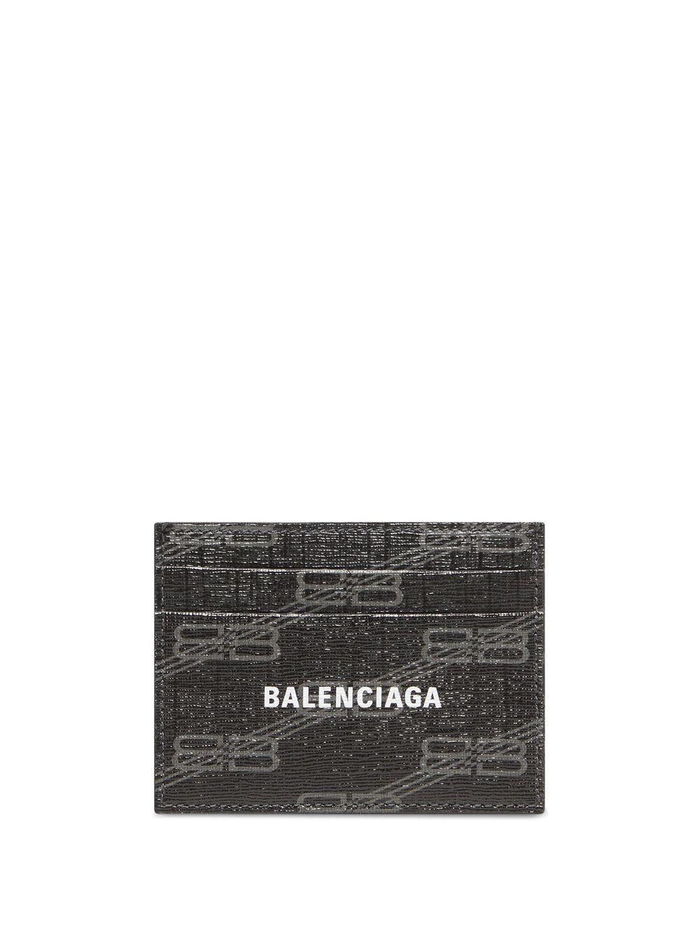 Front logo card holder 594309 210D81061 BALENCIAGA 