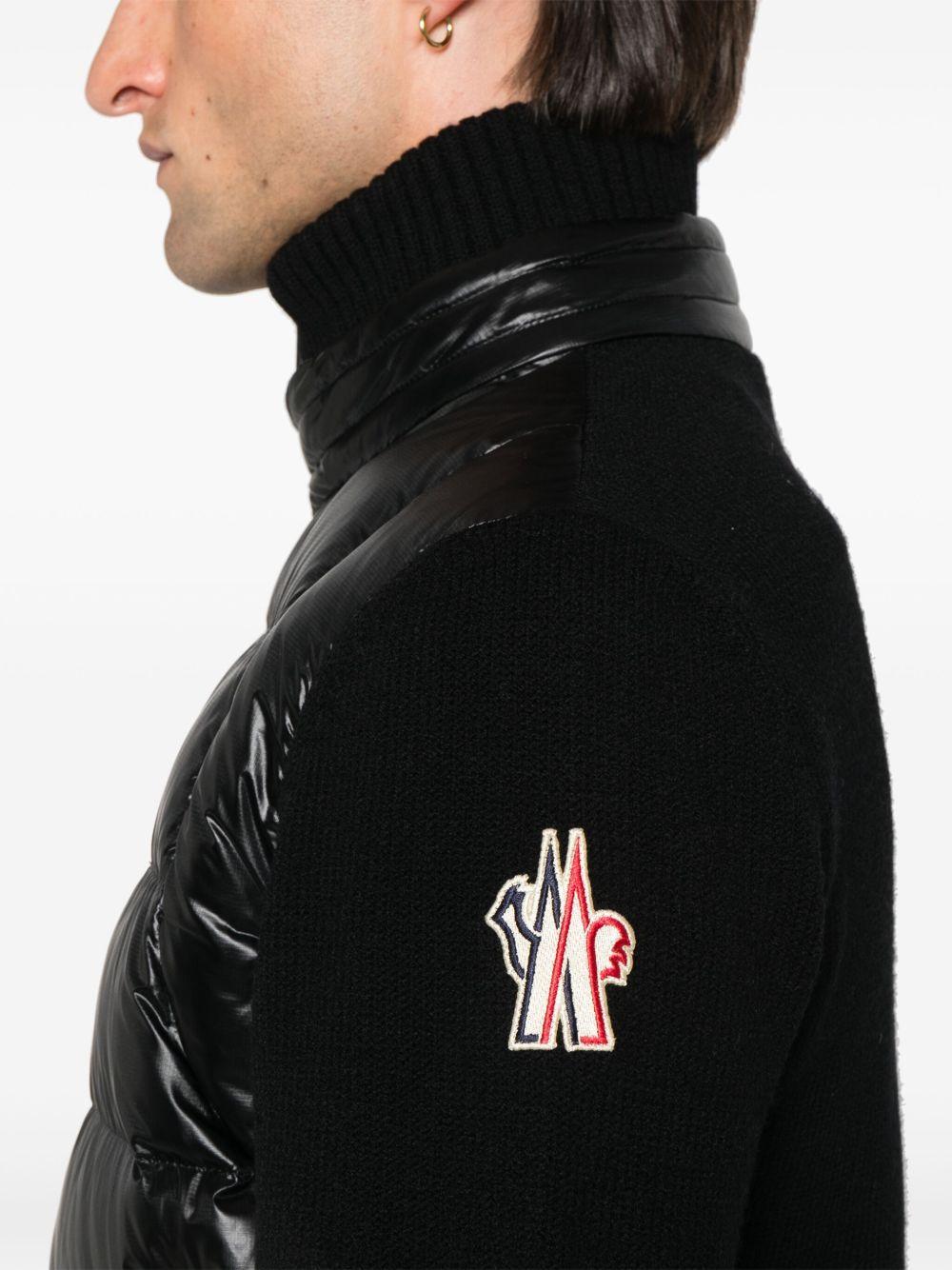 Padded Wool Zip-Up Cardigan K20979B00009 M1122999 MONCLER GRENOBLE 