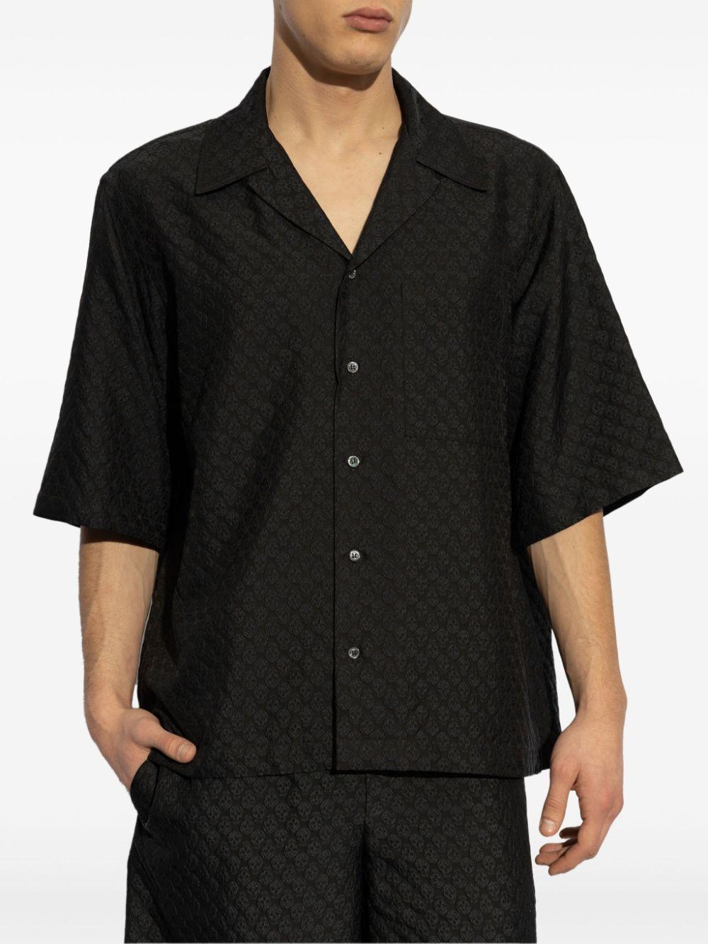 Shirt with skull Pattern 814693 QRABU1010 ALEXANDER MCQUEEN 