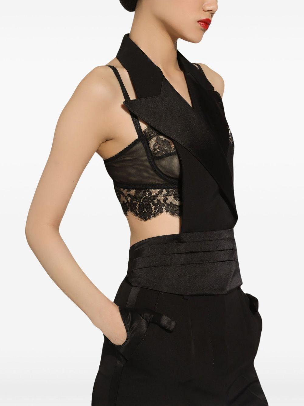 Notch-lapel vest<BR/><BR/><BR/> F7AI8T GDCRJN0000 DOLCE & GABBANA 