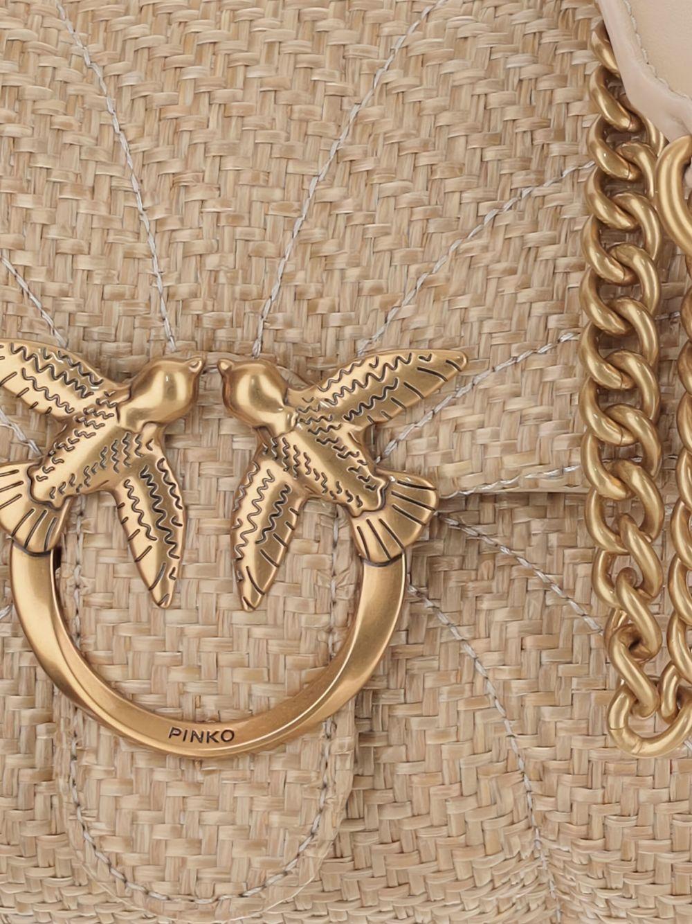 Mini love puff bag 100039 A2C8C50Q PINKO 