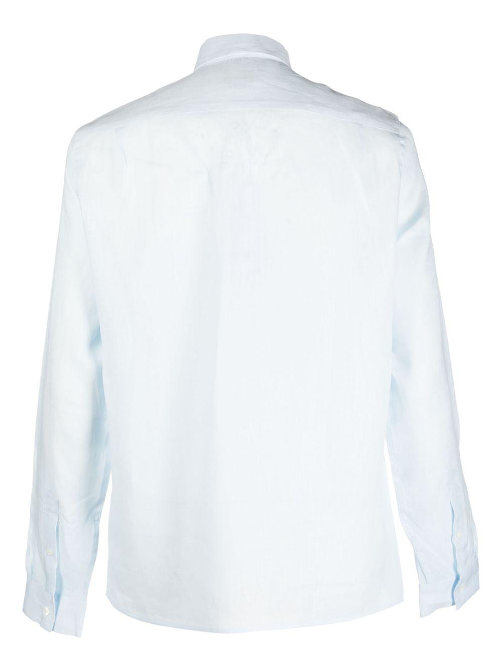 Logo-embroidered button-down shirt CH5692 T01 LACOSTE 