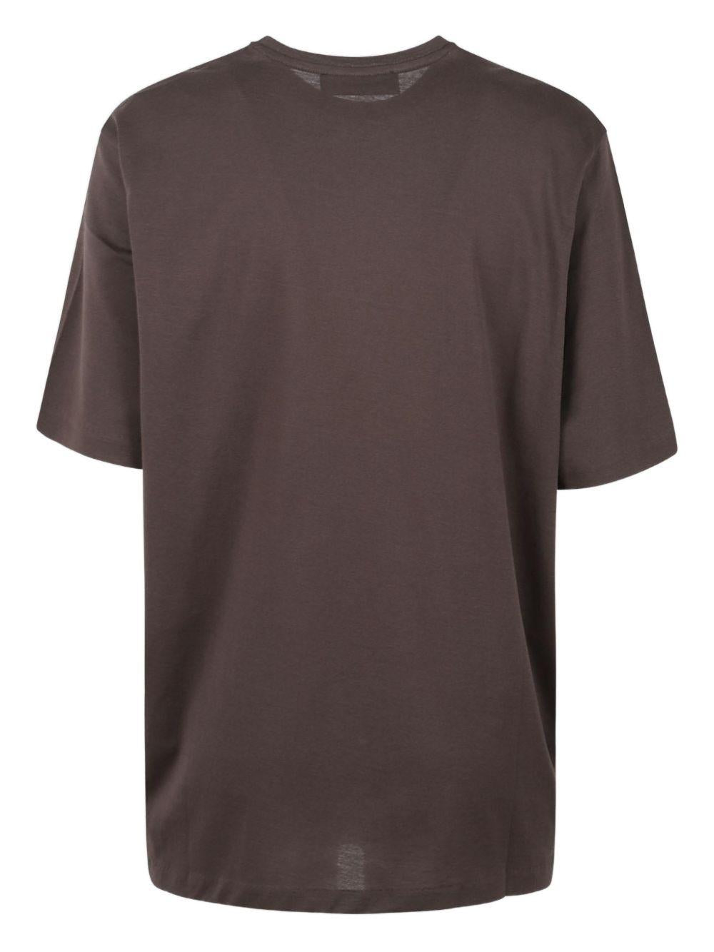 HARPER SOFT ORGANIC T-SHIRT TSFS044222000 BROWN THE FRANKIE SHOP 