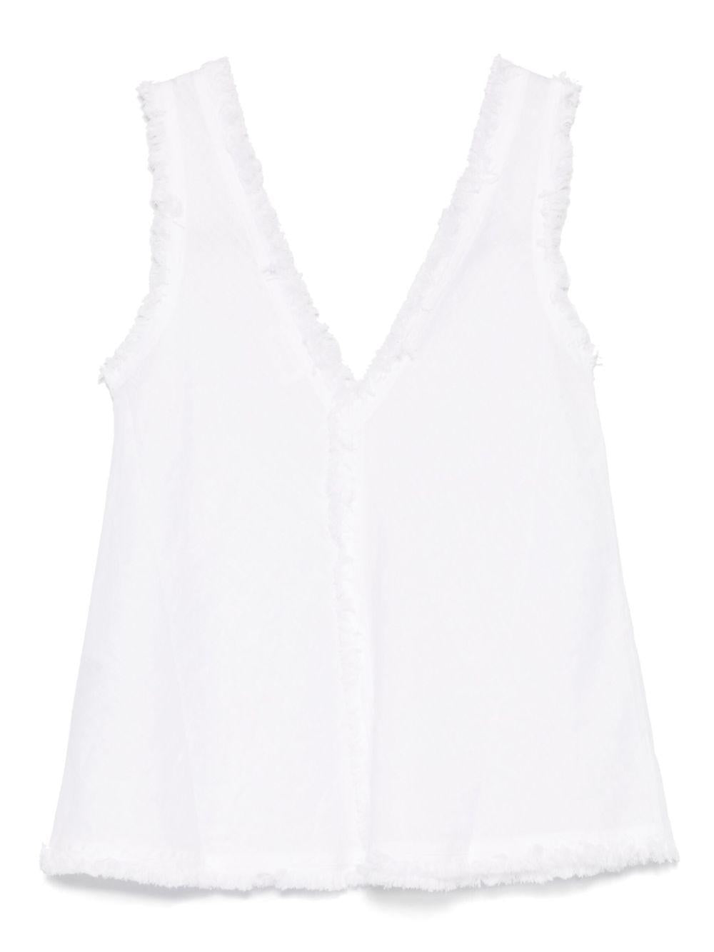 Linen top<BR/><BR/><BR/> D311664 BEACH25002 P.A.R.O.S.H. 