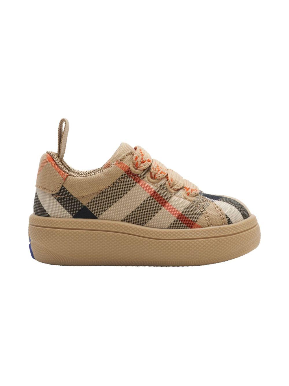 Check Sneakers 8105751 B9368 BURBERRY KIDS 
