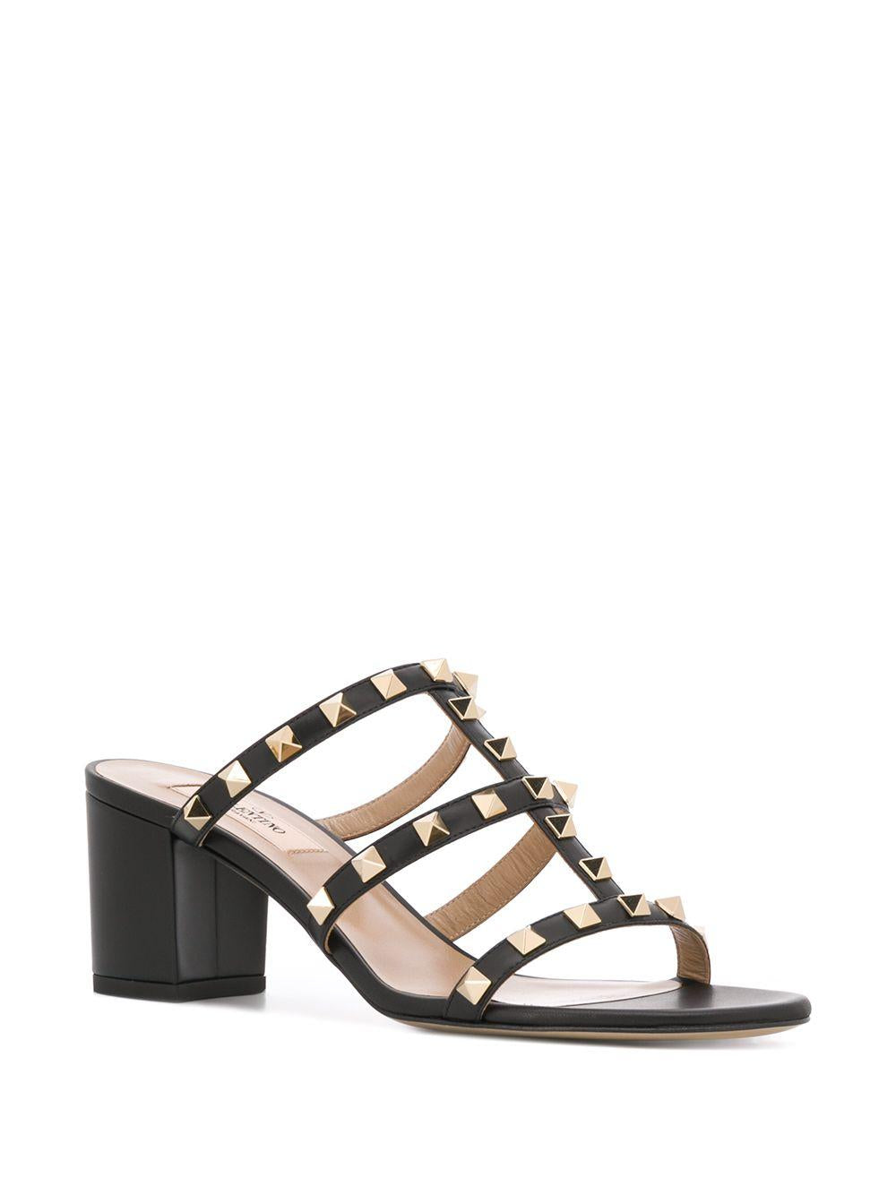 ROCKSTUD SLIDE SANDAL 60 MM 6W0S0C47VOD 0NO VALENTINO GARAVANI 