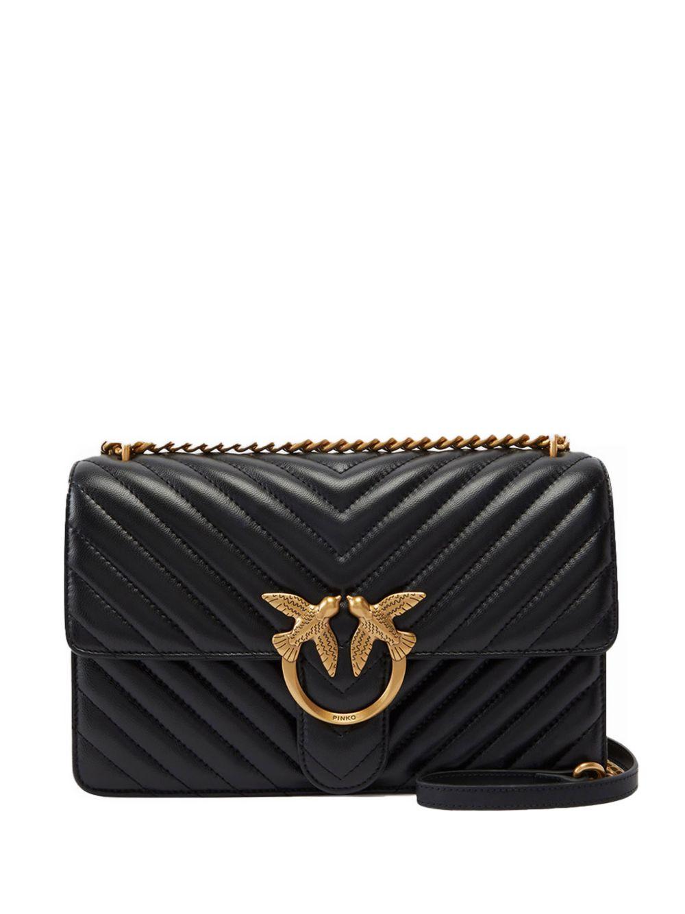 Love chevron medium shoulder bag 100941 A0GKZ99Q PINKO 