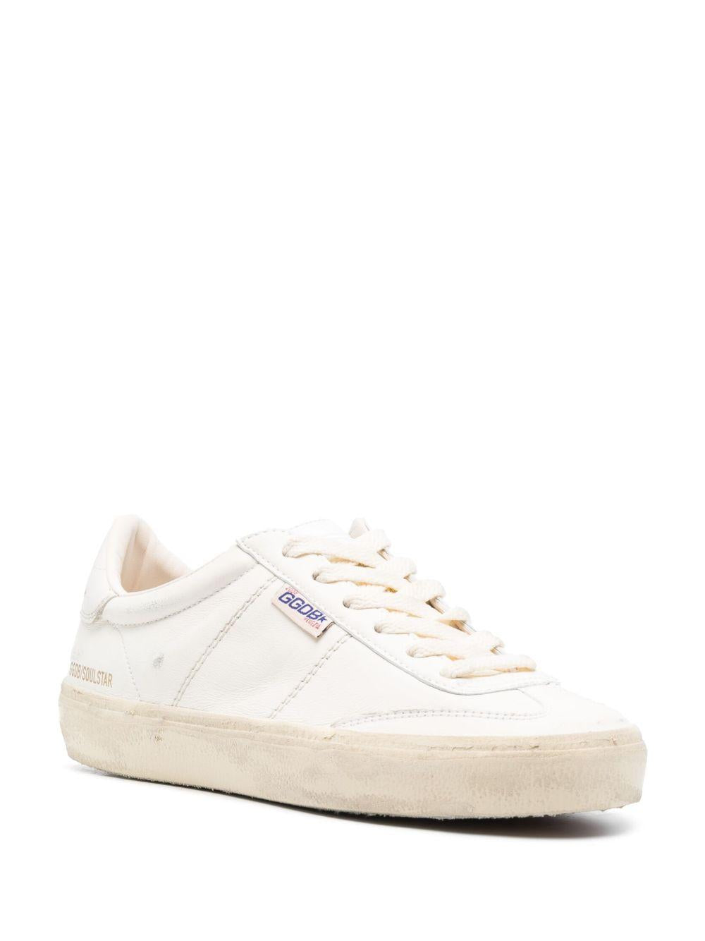 Soul Star in white nappa with white leather heel tab GWF00464 F00504911629 GOLDEN GOOSE 