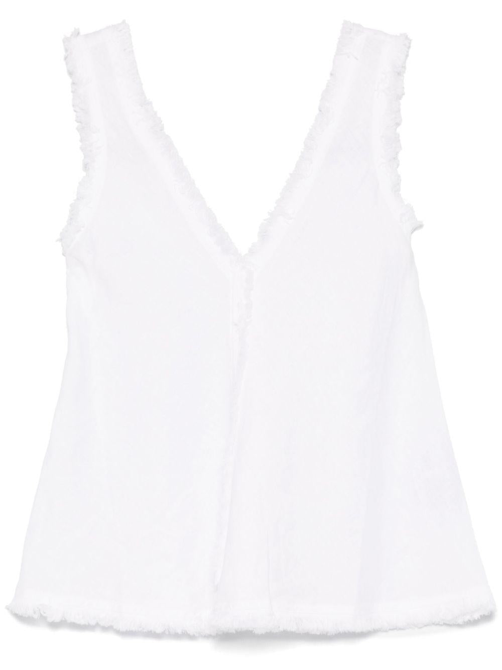 Linen top<BR/><BR/><BR/> D311664 BEACH25002 P.A.R.O.S.H. 