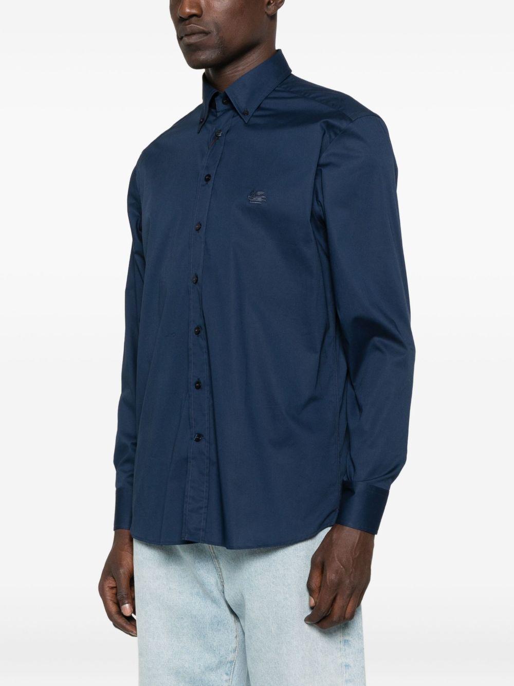 Stretch cotton shirt MRIB0004 AV607B0339 ETRO 