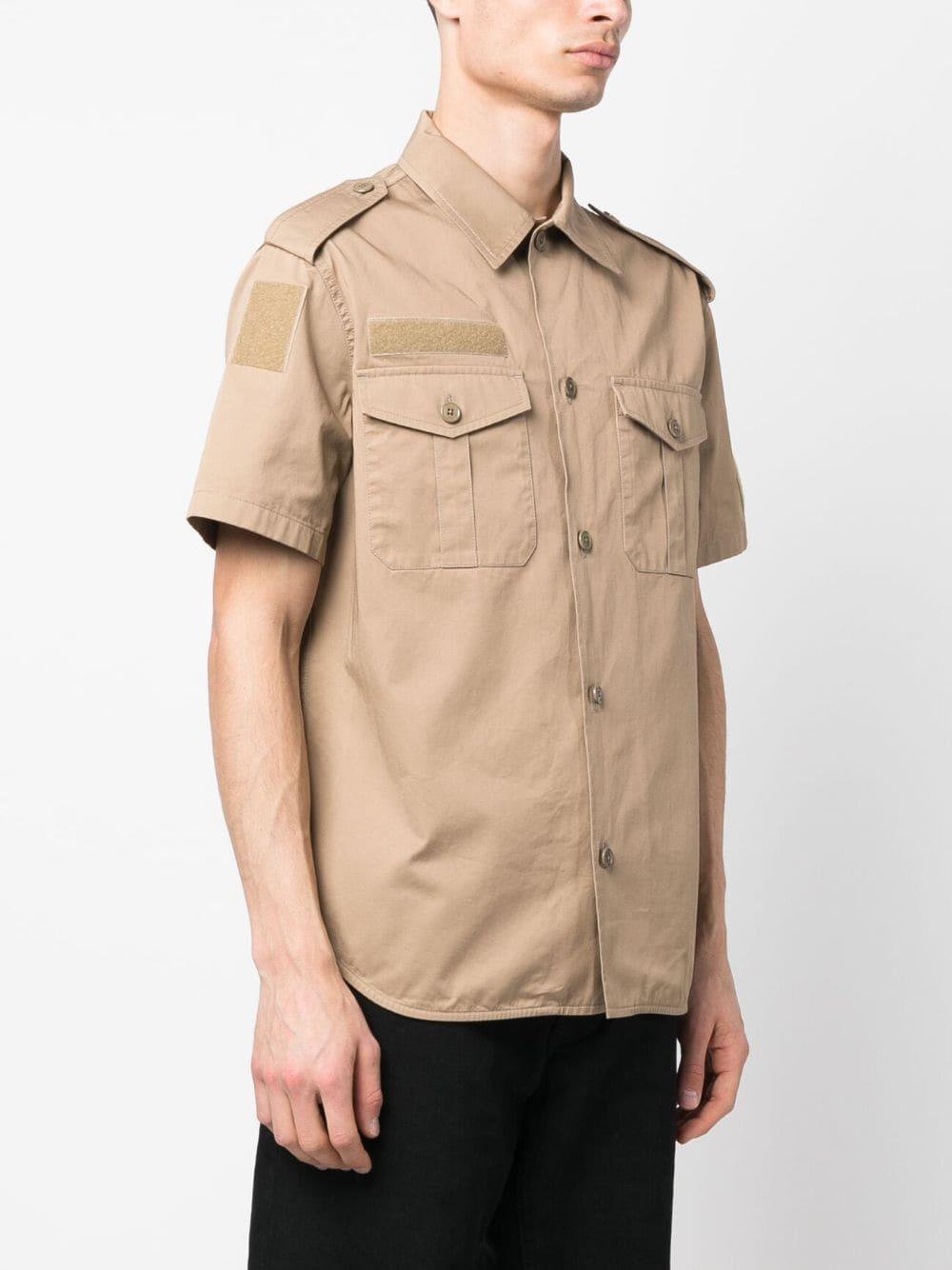 Touch-strap short-sleeve shirt 2C881219I 02BG CÉLINE 