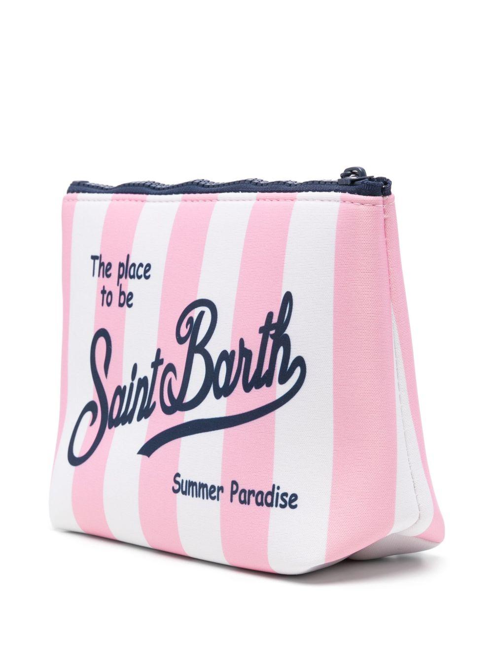 Aline scuba clutch stripes pop ALINE 04281HPOP V 21 MC2 SAINT BARTH 