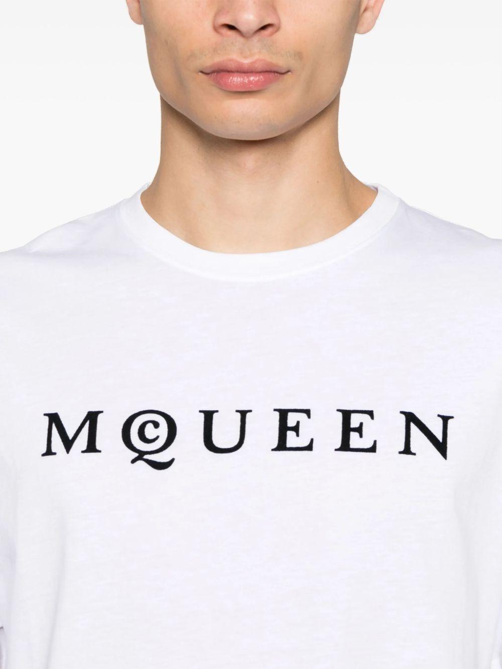 Logo T-shirt 828420 QTADD0909 ALEXANDER MCQUEEN 