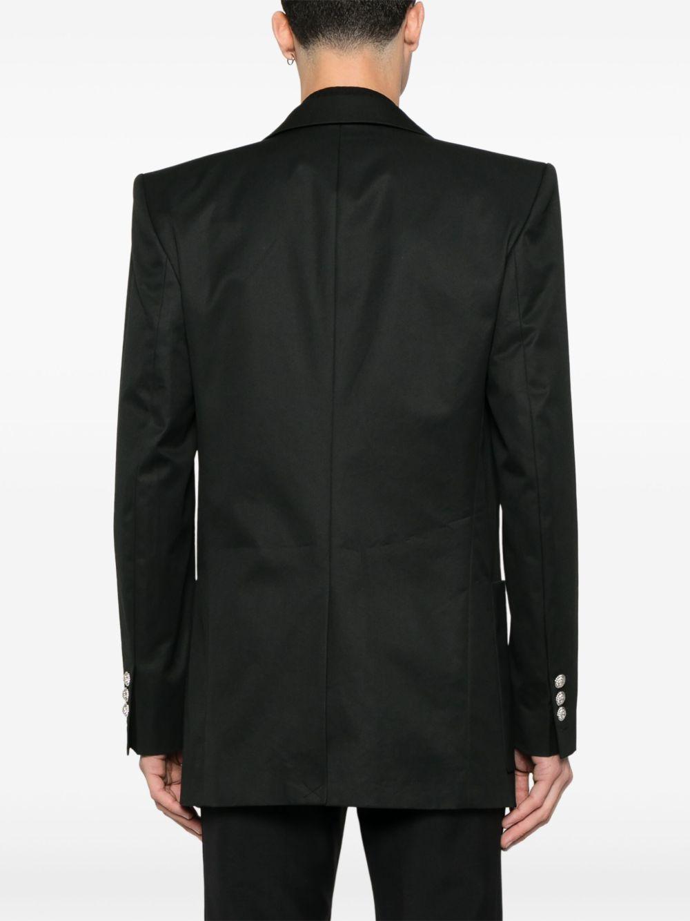 Cotton blazer<BR/><BR/><BR/> EH1SG165CF74 0PA BALMAIN 