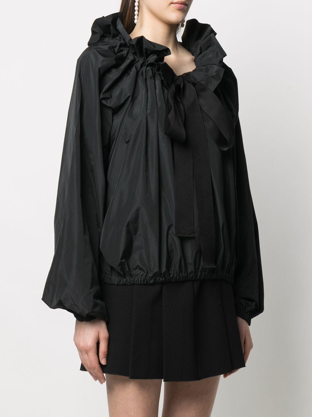Grosgrain puff-sleeve blouse TO0170011 999B PATOU 