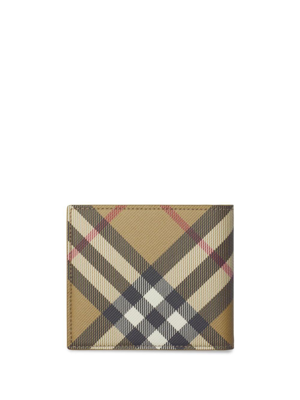 Check bifold wallet<BR/><BR/><BR/> 8091926 A2021 BURBERRY 
