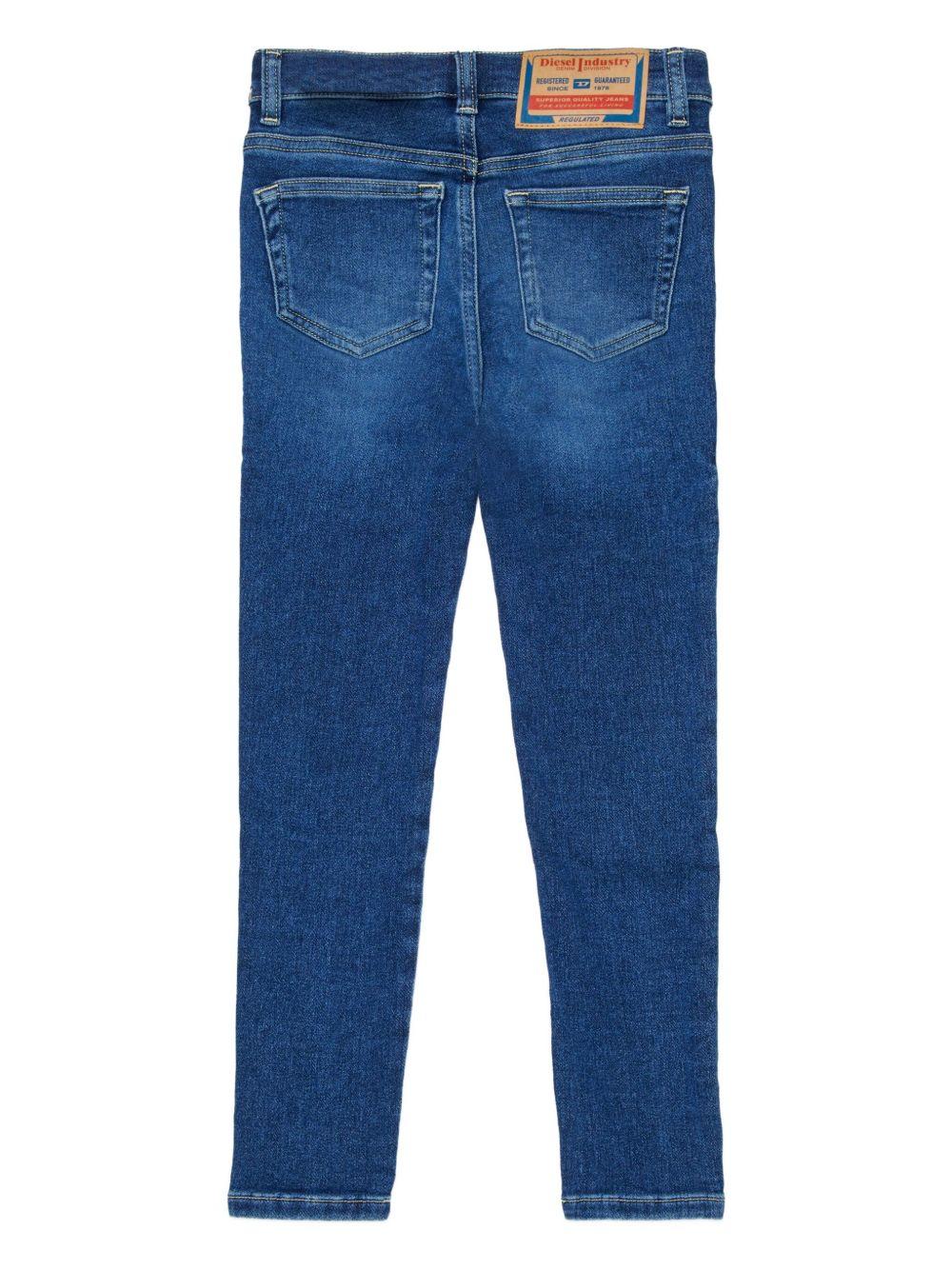 Skinny jeans-2017 Slandy J01001 KXBR0K01 DIESEL KIDS 