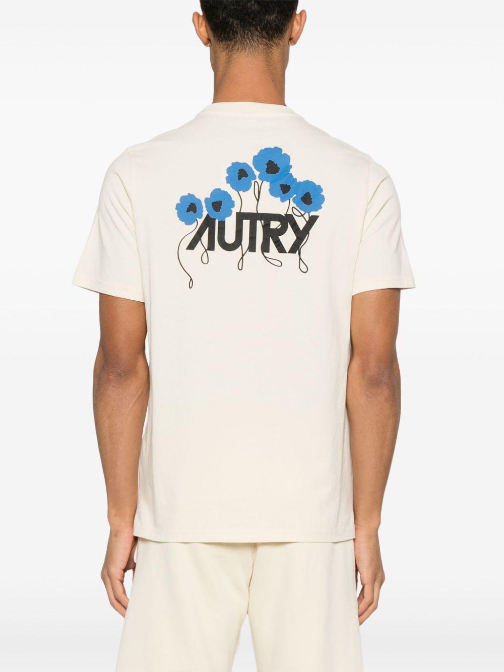 Logo-print T-shirt<BR/><BR/><BR/> TSPM 88CS AUTRY 