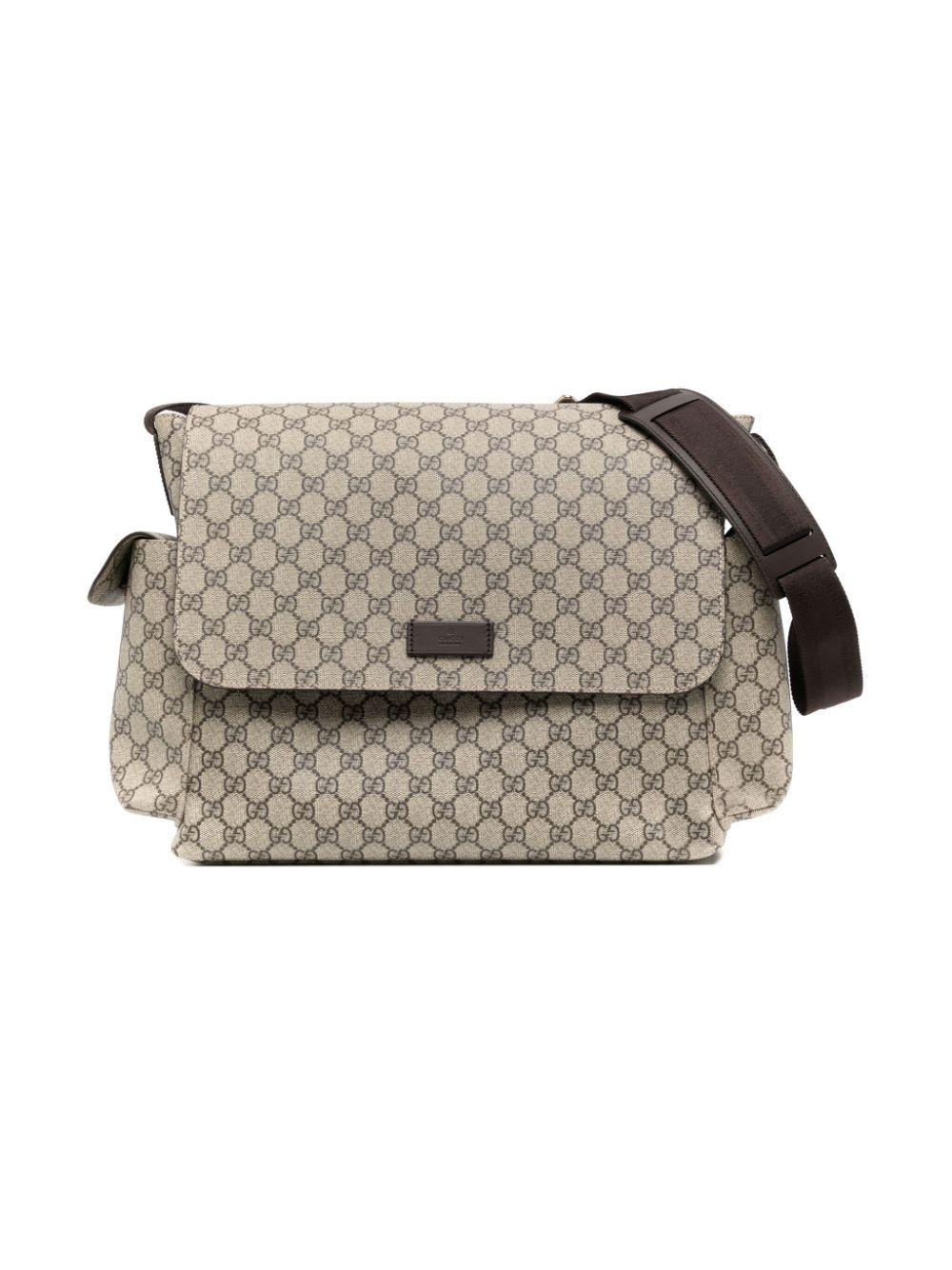 GG Supreme diaper bag<BR/><BR/> 211131 KGDIG8588 GUCCI KIDS 