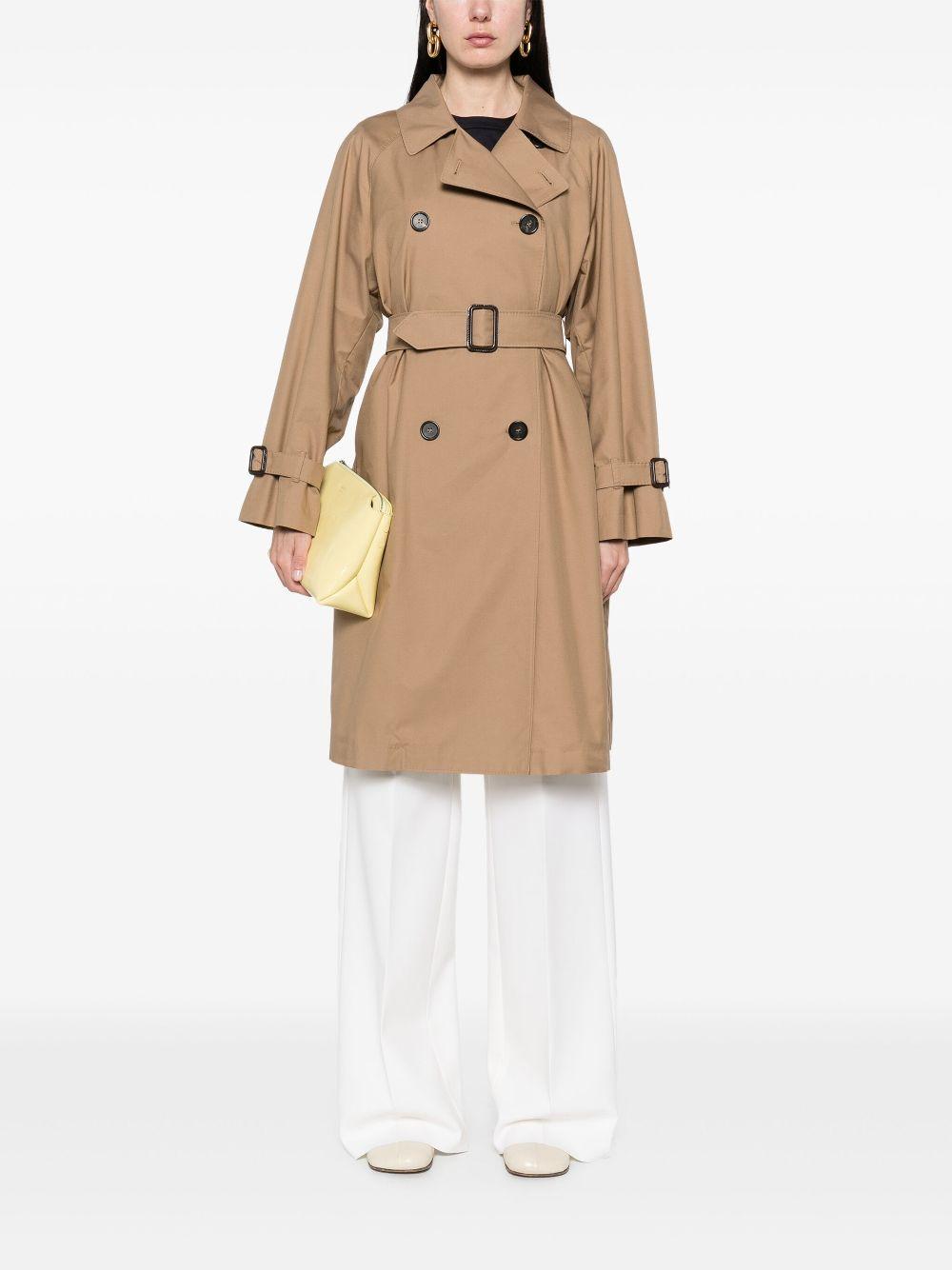 Gabardine-weave trench coat 2519021094 CTRENCH004 MAX MARA THE CUBE 