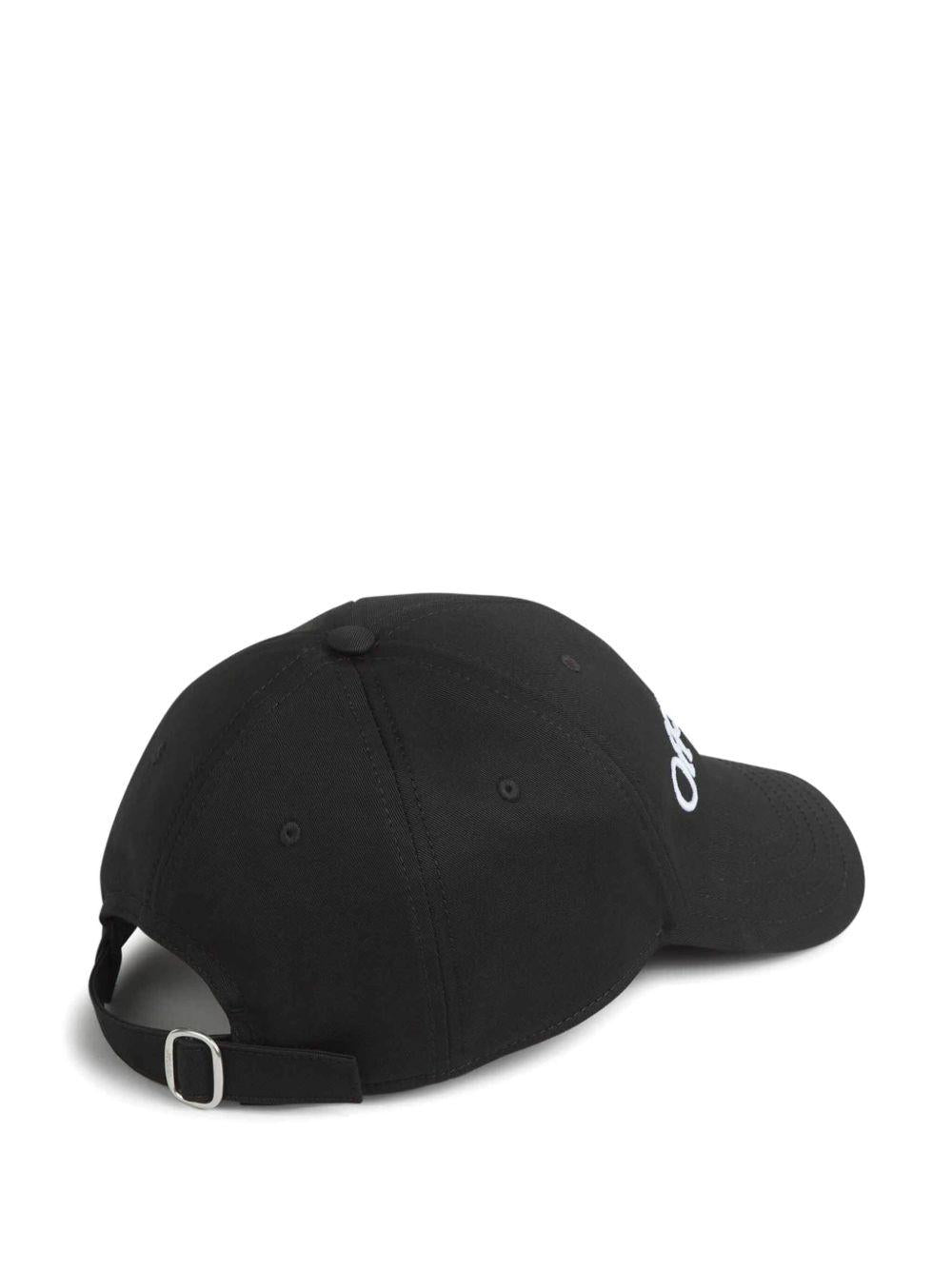 Black/white logo cap OMLA049C99FAB001 1001 OFF-WHITE 