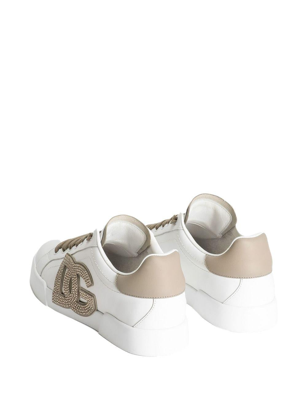 Calfskin Portofino light strobel sneakers CK2341 AI4118Z080 DOLCE & GABBANA 