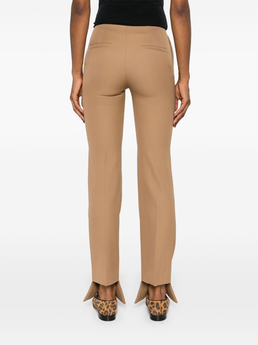 Pintuck bootcut trousers<BR/><BR/> CH24APA32063 205 CHLOÉ 