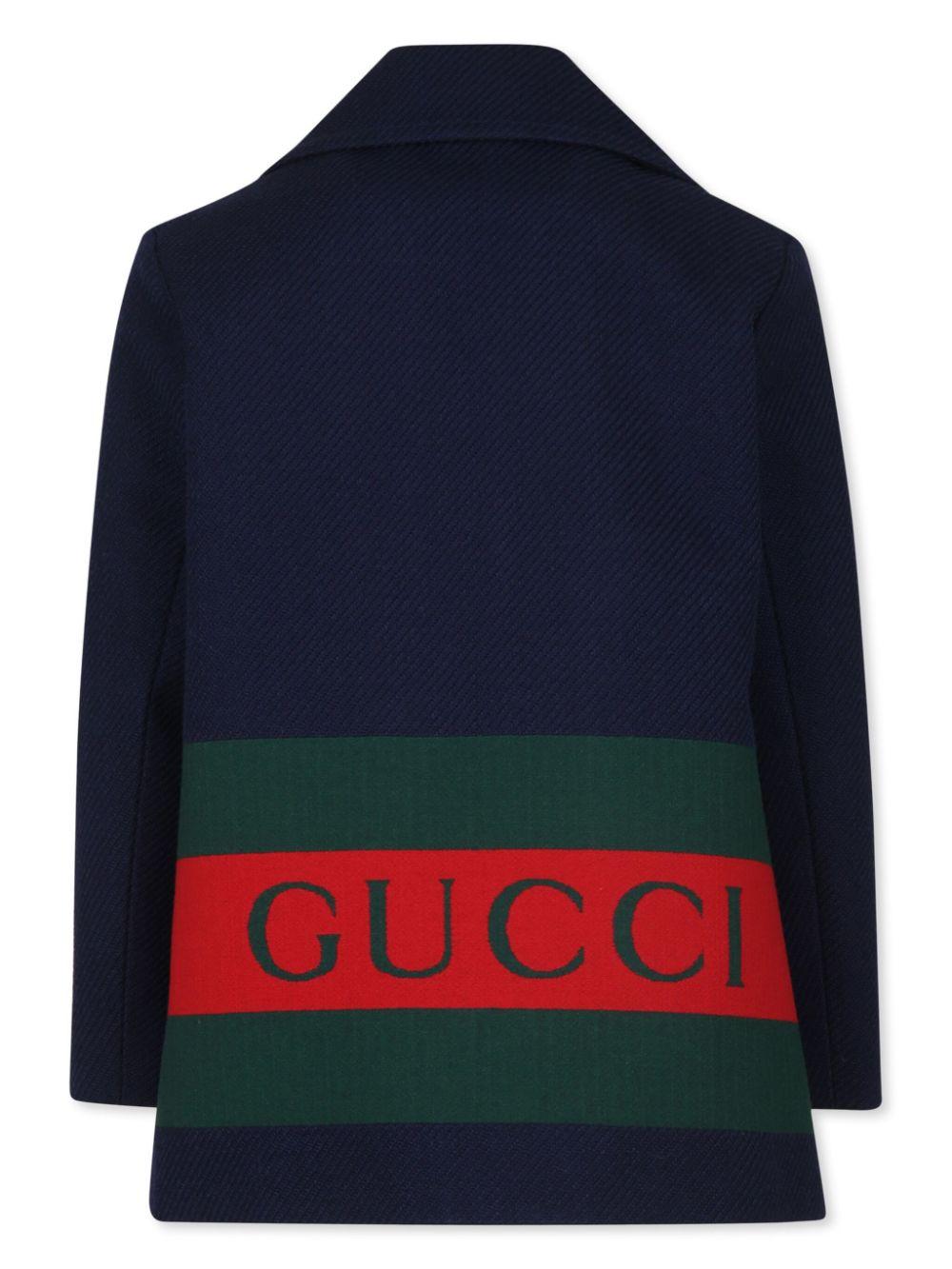 Double breasted coat 784498 XWA154804 GUCCI KIDS 