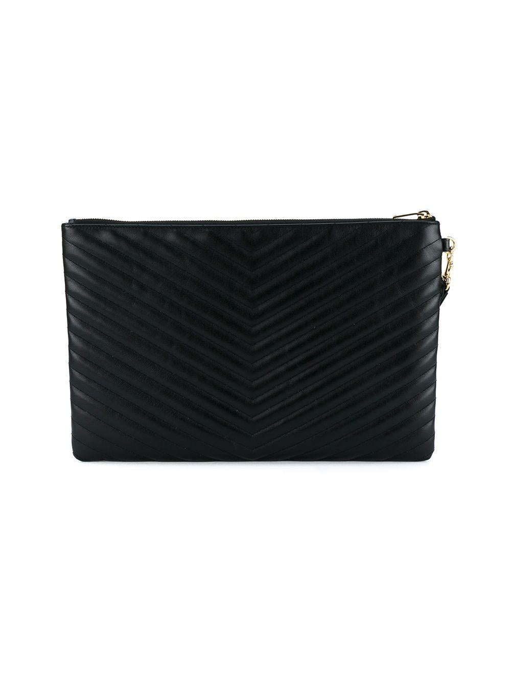 Cassandre matelassé pochette 440222 CWU011000 SAINT LAURENT 