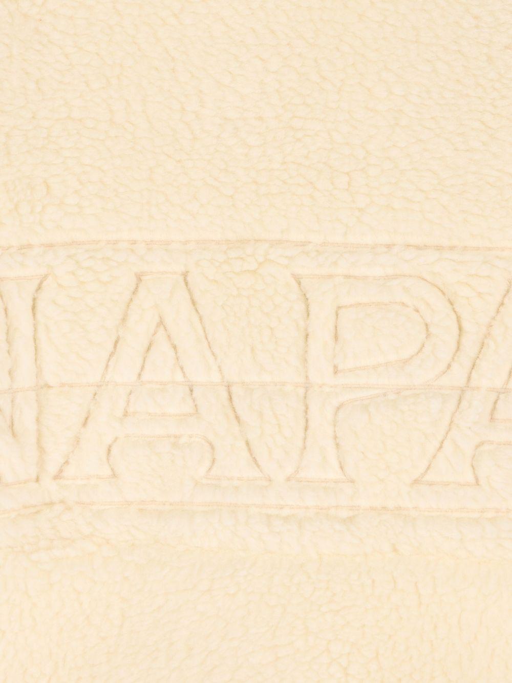 Jacket in soft teddy fleece with a shearling effect NP0A88YI N1J1 NAPAPIJRI 