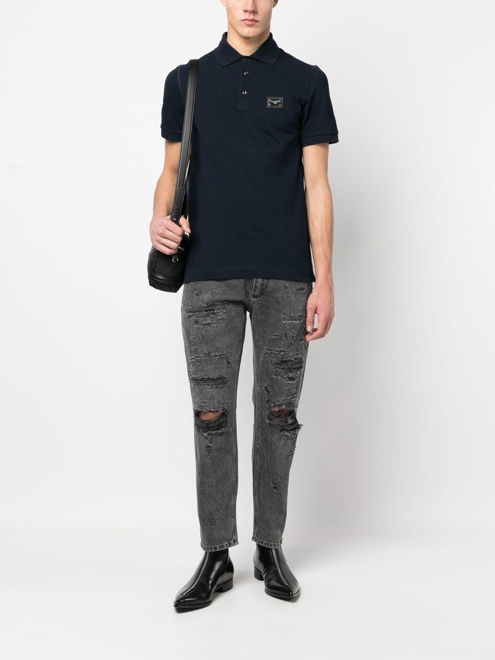 DG Essentials polo shirt<BR/><BR/><BR/> G8PL4T G7F2HB0665 DOLCE & GABBANA 