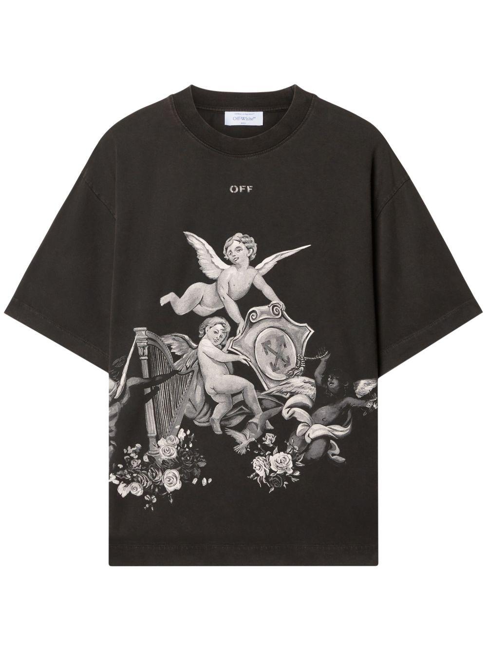 Putti T-shirt<BR/><BR/><BR/> OMAA120S25JER001 1301 OFF-WHITE 