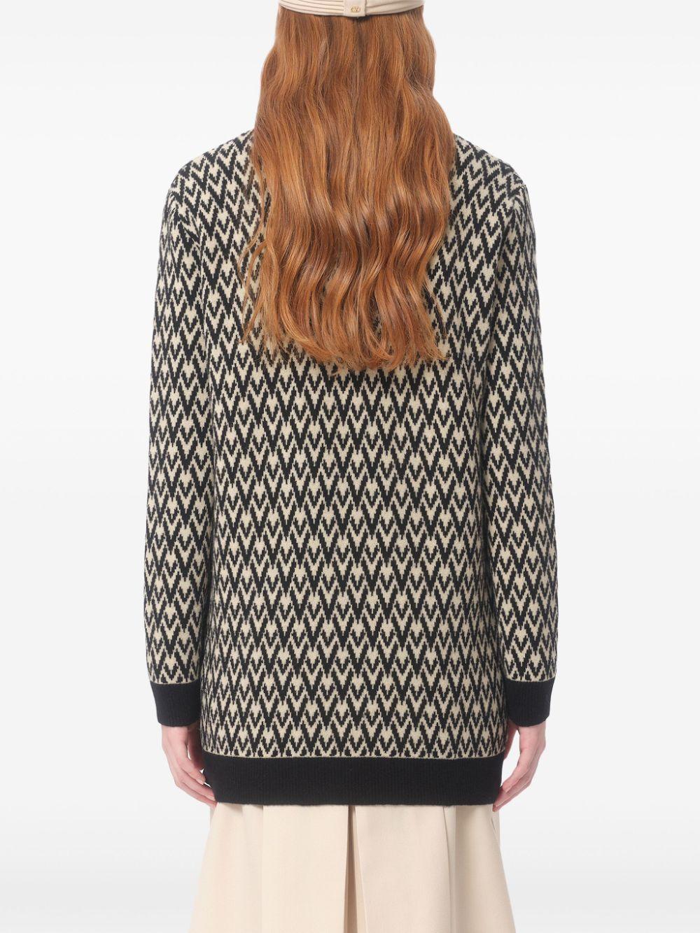 Jaquard cardigan 6B3KA09A929 REX VALENTINO GARAVANI 
