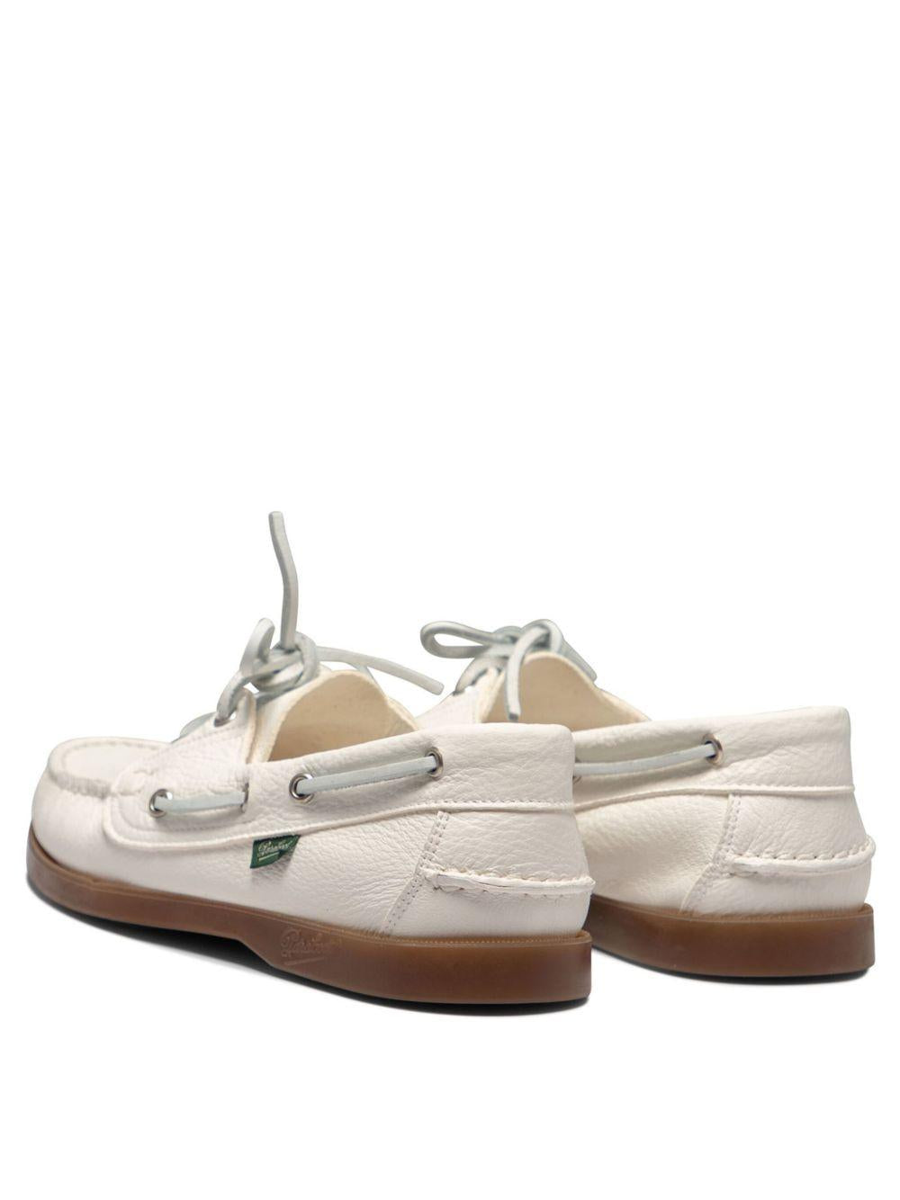 Barth boat shoes 780557 BLANC PARABOOT 
