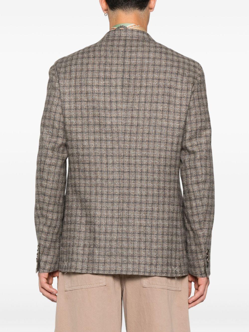Long-Sleeved Checked Blazer MRCA0006 99TQB68S9820 ETRO 