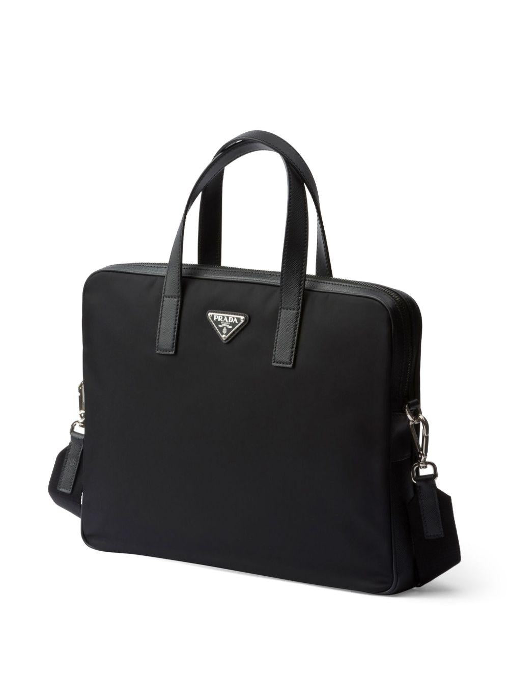 Saffiano Leather Work Bag 2VE3682DMH V-XOMF0002 PRADA 