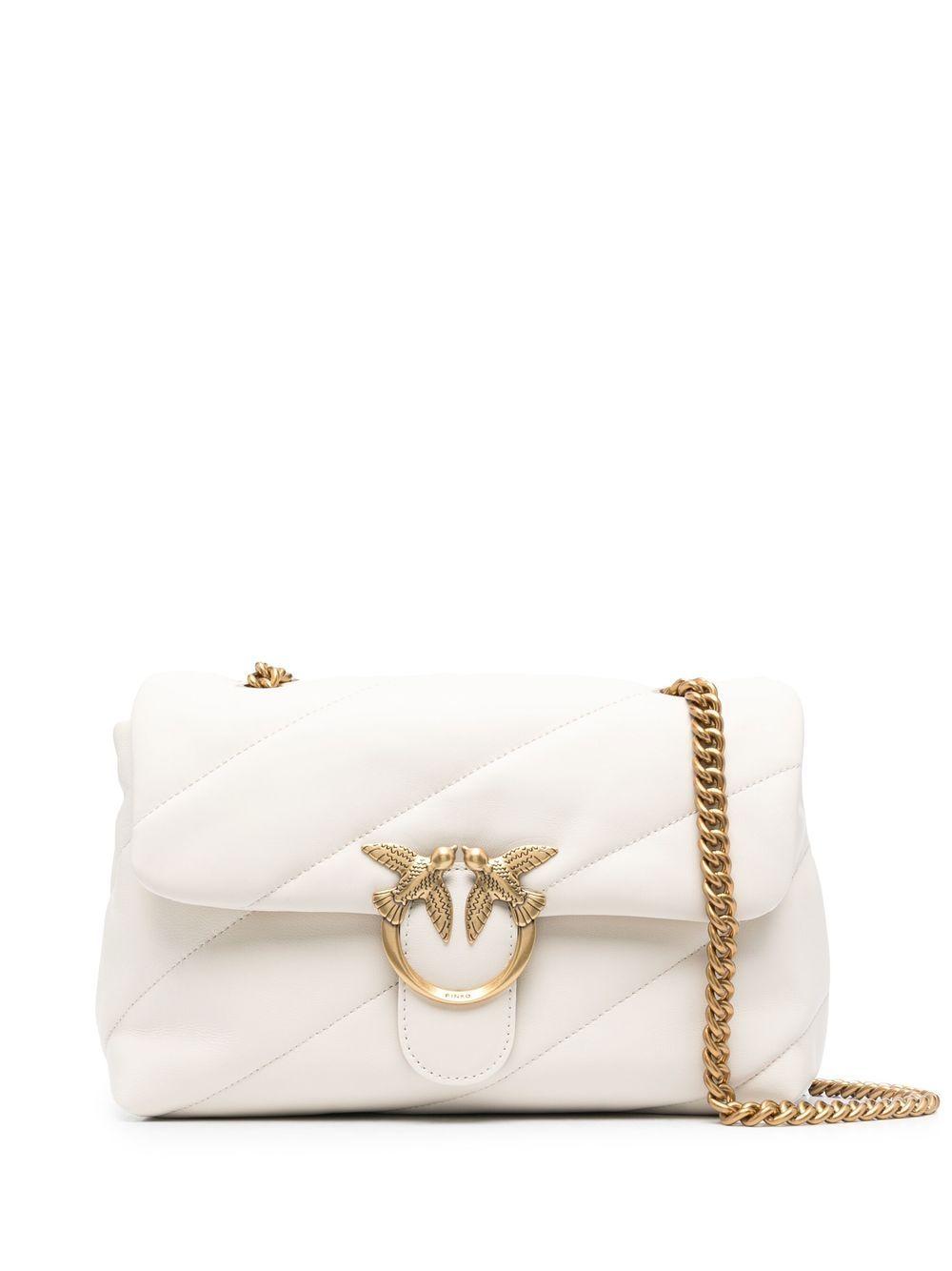 Love Bag Puff medium shoulder bag in quilted nappa leather with chain 100038 A0F2Z14Q PINKO 