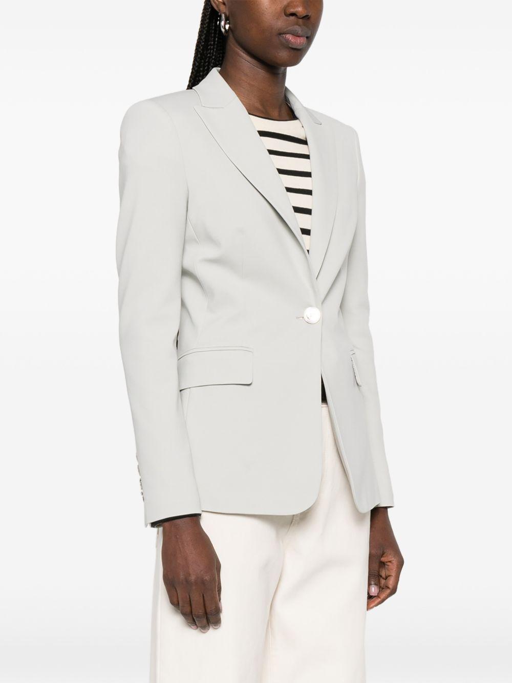 Fitted jacket with button 104903 A36RI18 PINKO 