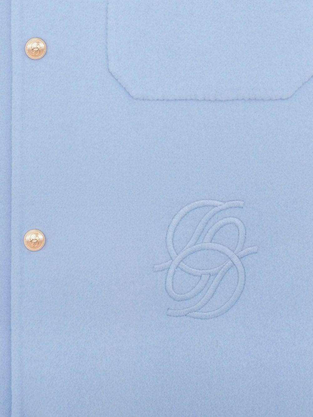 button chest-pocket shirt jacket J-JT254 WO031LBE DRÔLE DE MONSIEUR 